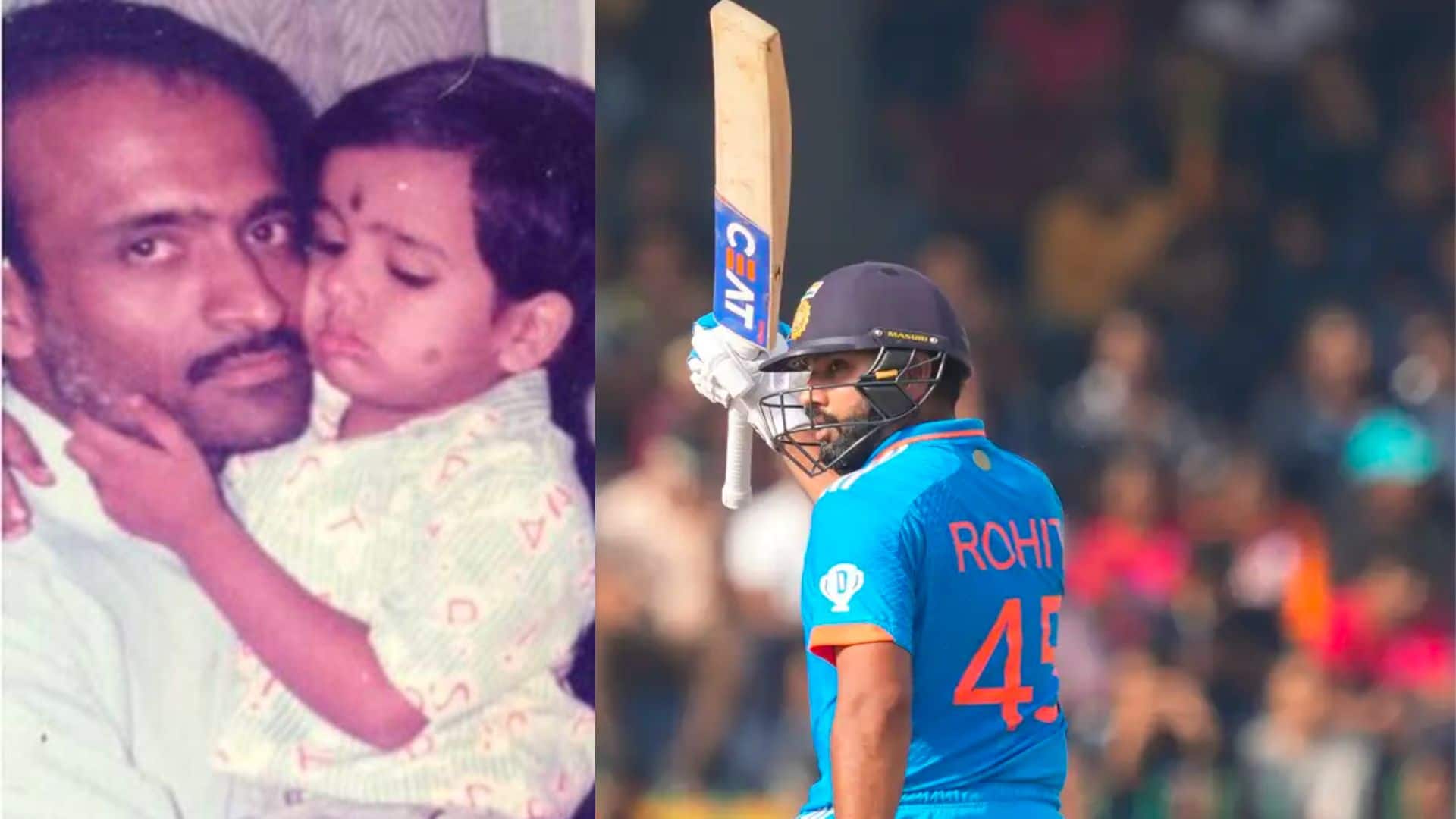 When Rohit Sharma Called Father His Biggest Hero